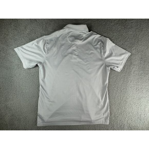 Greg Norman Polo Shirt Mens Large White Golf Short Sleeve Play Dry Performance - Picture 5 of 7